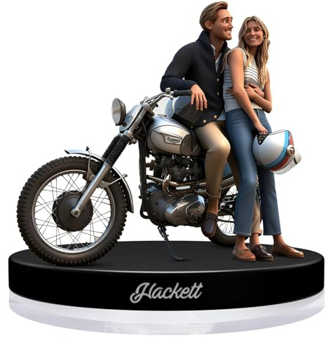 HLCYANYA Soporte de acrílico Personalizado, Soporte de acrílico con Imagen de Dibujos Animados Personalizada,decoración de Escritorio y Regalo para Familiares, Amigos, Pareja, Esposa, Bodas (Base 2)
