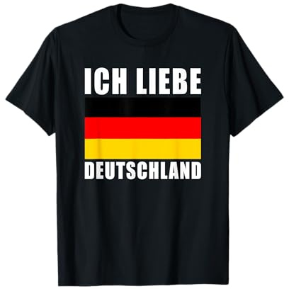 Einigkeit Recht Freiheit - Ich liebe Deutschland T-Shirt