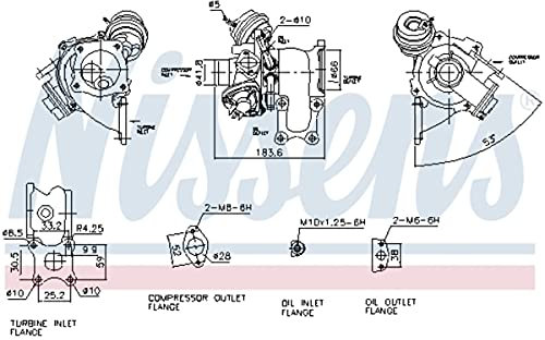 Nissens Lader, Aufladung ** First Fit ** 93278