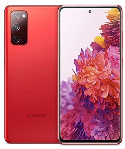 Samsung Galaxy S20 FE 4G 128GB Speicher Rot 6GB RAM 4.500mAh Akku AI Handy Android 15 Smartphone ohne Simlock ohne Branding