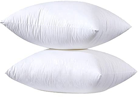 yibo Relleno de Cojín para Sofá o Cama, con Relleno de Fibra Hueca, Suave e Indeformable, Hipoalergénicas, Juego de 2/4/6 Unidades (40x40cm-2P)