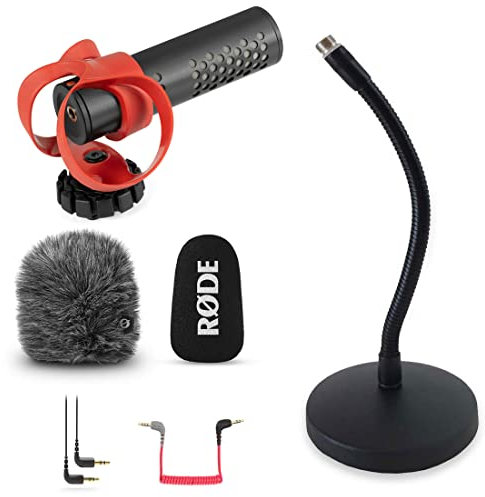 Rode Videomicro II Video Microphone + Keepdrum Table Tripod