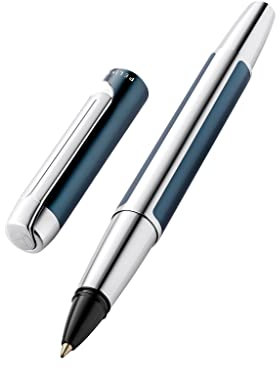 Pelikan Tintenroller Pura R40, Petrol, hochwertiger Roller im Geschenk-Etui, 822701