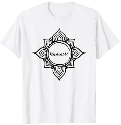 Namaste Mandala Mediation Buddha Karma Tao Yoga Om Geschenk T-Shirt