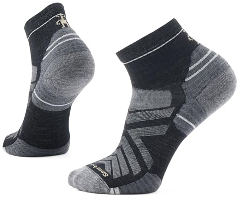 Smartwool Mens Hike Targeted Cushion Ankle Socks Black Medium