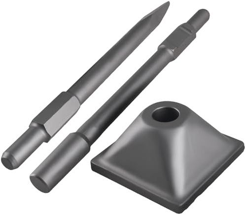 TIOMIOSEA Hammer Stampfer Verdichter, Tamper Packer für Bodenverdichtung von Erde, Sand, Kies im Garten- und Landschaftsbau sowie bei Fundament-Arbeiten Handstampfer 410 x 150 x 150mm