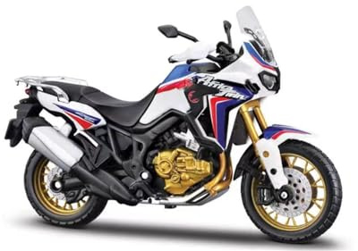 Für Honda Africa Twin DCT 1:18 Motorradmodelle Aus Legierungsdruckguss Motorradnachbildungen Aus Metall Und Kunststoff Simulationsauto Sammlerauto Dekorationen Männer-Souvenir-Geschenke Mehrfarbig Mot