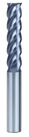 1 Stück 6-Zahn-Hartmetall-Schaftfräser, 8, 10, 12, 14, 16, 18, 20, 25 mm Schneiden, Wolfram-Schneidwerkzeug, CNC-Feinbearbeitung von Metall und Stahl, Fräsen(D12x32x75Lx6F)