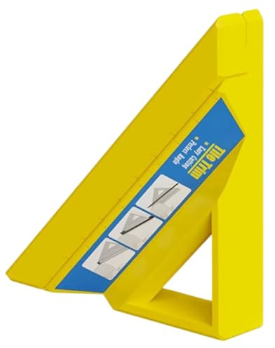 Xnuiasqe Tile for Installation Cutting Tool, 45 Degree Beveling Function Tile Trim Tool for Efficient Wall/Floor Tiling