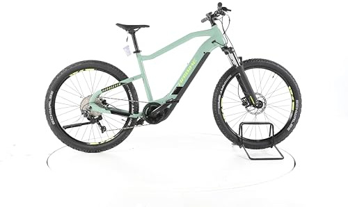 HAIBIKE E Bike HardSeven 6 E-Bike Hardtail Herren 27,5 Zoll Elektrofahrrad, Yamaha 75 Nm 630 Wh, 10 Gänge, Hydraulische Scheibenbremse 178-188 cm grün (Generalüberholt)