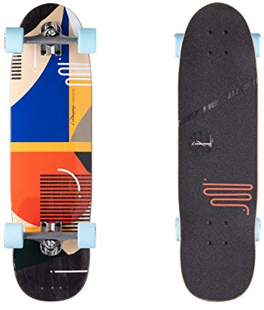 Loaded Boards Coyote Longboard Skateboard completo (Hola Lou, Otang Fat Free 77a, Paris 150 mm 50° Trucks)