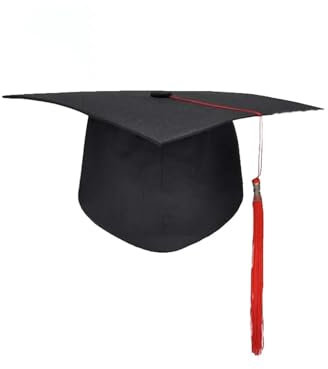 GSCLZ Graduation Hat School Graduation Party Tassels Cap Mortarboard University Bachelors Master Doctor Academic Hat Black Mortar Board Graduation Cap(Color:Multi-colored3)