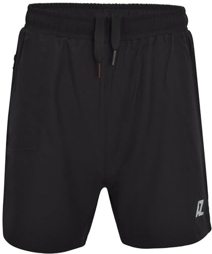 A2Z 4 Kids Boys Active PE School Shorts Comfy - Shorts S11 Black 13-14