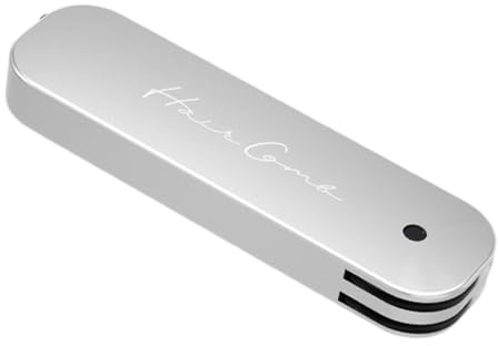 Peine plegable – Cepillos de viaje de doble cara para el cabello, dientes finos y anchos, cepillo de pelo de viaje, peine plegable para gimnasio, viaje, escuela, trabajo, dormitorio, bolso