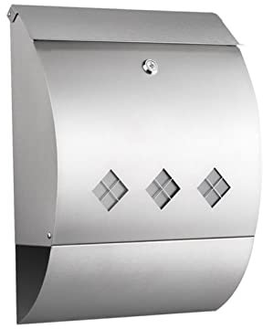 LyzqxHL Wall Mounted Mailboxes for Outside,Mailboxes for Outside Wall Mount,Mailboxes & Accessories, Letterbox Posts Wall Mount Mailboxes less Steel Package Lockers Envelopes Mailing Supplies