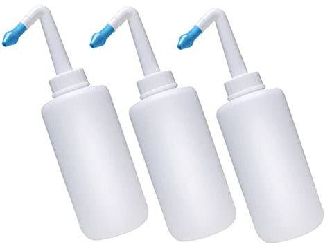 Beaupretty 3 Stück Nasenspülung Reinigerflasche ausspülen Nasenspülflasche Nasal Nasenwaschsprüher Nasenreiniger für Babys Nasenwaschflasche Nasenzerstäuberflasche Plastik