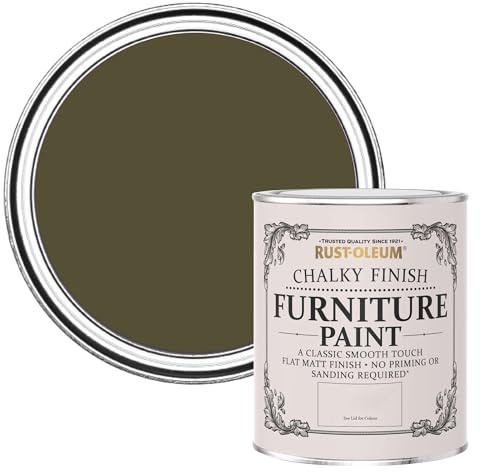 Rust-Oleum Furniture Paint in Chalky Finish - Greencroft 750ml