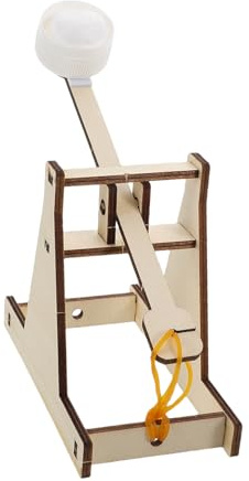 iplusmile Kit de Catapulta de Madera para Niños con Enfoque Educativo y Experiencia Antigua Adecuado para Proyectos Stem y Juego Imaginativo