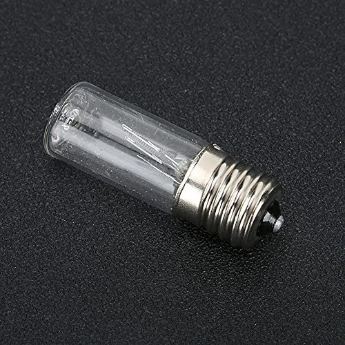 Yinhing Bombilla de Limpieza E17, 10V, 3W, Bombilla de Limpieza para Purificador de Aire, Refrigerador, Vidrio de Cuarzo, Vida Libre