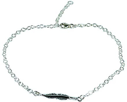 Westernlifestyle Armband Armkette mit Feder 925er Sterling Silber Indianerschmuck