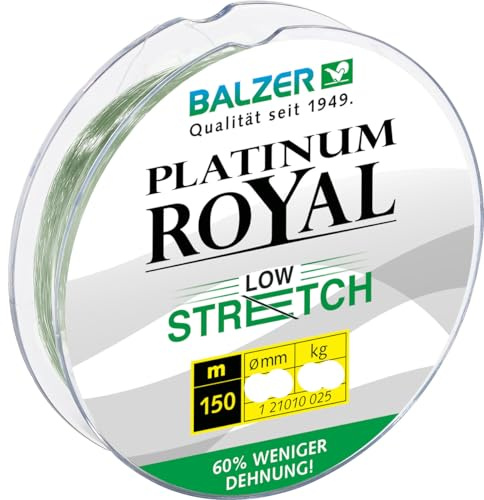 Balzer Platinium Low Stretch 150m Angelsehne 0,18mm(3,10kg)