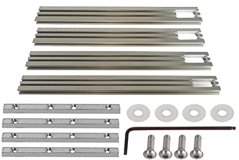 Vislone Woodworking Rail Guide System Trimming Machine Milling Slot Engraving Guide Rail Auxiliary Guide Track