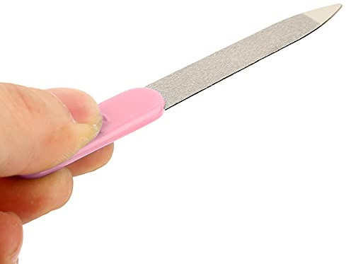 Baby-Nagelknipser, Baby-Nagelschneider, 3 Stück/Set, Schönes Baby-Fingernagelknipser-Set, Säuglings-Nagelschneider, Schere, Nagelfeile (Rosa)