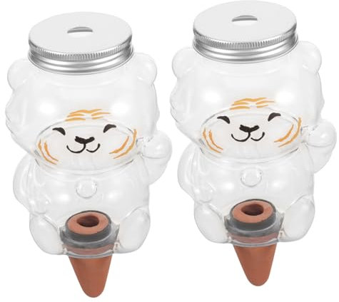 Garneck Selbstbewässernde Gießkanne 350ml Für Topfpflanzen Zimmerpflanzen Bewässerungsgerät Garten Bewässerungssystem Langsam Tropfend Für Bonsai Balkon