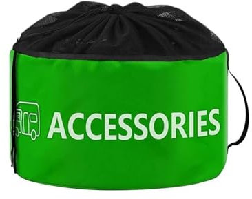 ZKLGS Borsa portaogtti for Camper Borsa for Tubo da Giardino Antipolvere Borsa for Tubo fognario con Coulisse Accessori for Camper Custodia for Attrezzatura for Camper per roulotte(Groen)