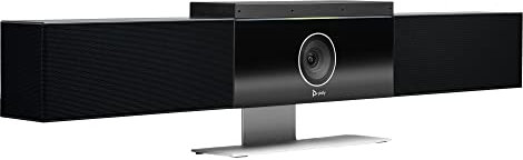 Poly Studio 4K USB-Videokonferenzsystem (Polycom) - Kamera, Mikrofon & Lautsprecherleiste für kleine & mittlere Konferenzräume - Presenter Tracking, NoiseBlock AI, Autoframing, Teams/Zoom zertifiziert