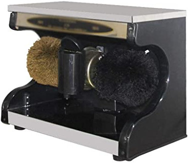 QHYXT Cireuse à Chaussures électrique, cireuse à Chaussures, Maison, hôtel, Banque, Lieu Public, cireuse à Chaussures électrique Pratique (Argent)