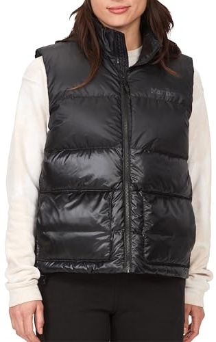 MARMOT Women's Guides Down Vest, Black, Medium