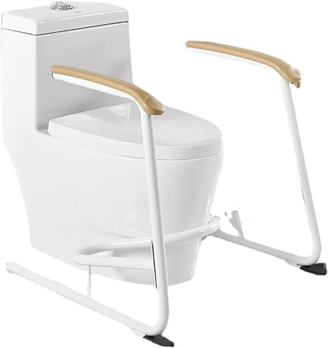 DaoGeSir Toiletten-Sicherheitsrahmen Für Ältere Menschen, Toilettenstützgestell Toiletten Stützgestell Haltegriff Für Bad Sicherheits Haltestange Geeignet, Für Verschiedene Toiletten