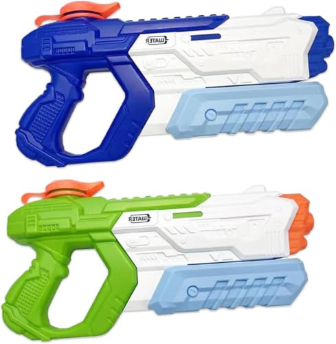 Water Gun, 2 Pack Water Pistol, Water Gun for Kids Adults | Powerful Long Distance Water Pistol, Super Squirt Guns Water Blaster for Summer