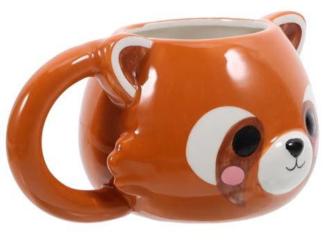 HOLIDYOYO Taza De Cerámica Pequeña De Raccoon Taza Para Café y Vaso Decorativo Para y Capacidad Para Bebidas Frías y Calientes