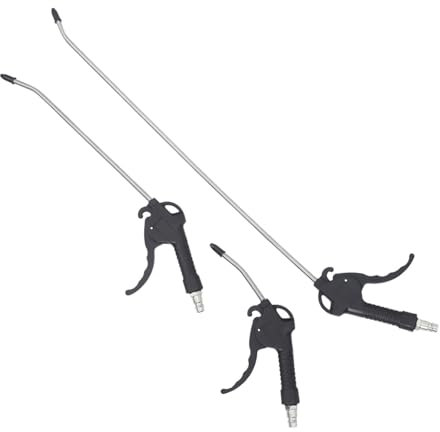 Pistola Soffia Polvere Pm20 3 Pezzi Nero Acciaio Inossidabile