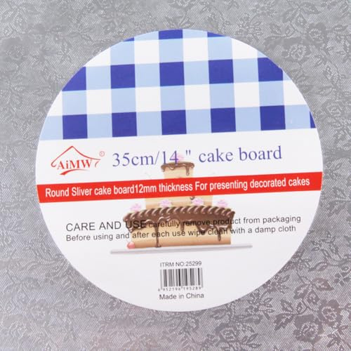 Torte Boards - Base Di Cartone Rotonda, Vassoio Portatile