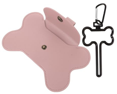 ARTSEWPLY Porta Sacchetti Igienici per Deiezioni Canine Dispenser da per Sacchetti Cane Antiperdita Holder Riutilizzabile per attività Outdoor e Camminate con Animali