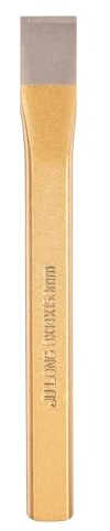 sourcing map Scalpello a freddo, largo 14 mm, lungo 150 mm, in lega di acciaio ad alta durezza, trattato termicamente, resistente, piatto, per tagliare rivetti, ferro, acciaio, bronzo, rame, bulloni