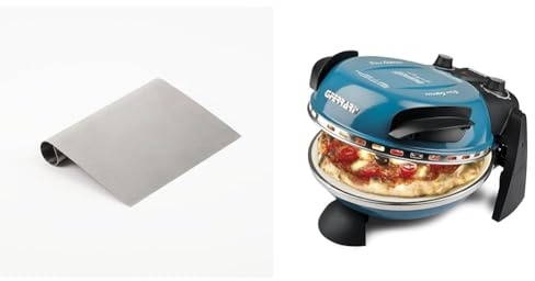 G3 Ferrari R10006RS Raschietto Porzionatore + G10006 Pizza Express Delizia, Forno Pizza, 1200 W, Termostato regolabile 400°C