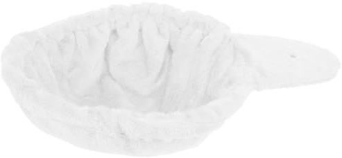 Beavorty Katzenhängematte für Katzenbaum mit Robustem Stahlrahmen, Weiß | Flanell Basketform, für Innenbereich, Passendes Zubehör für Katze und Kratzbaum