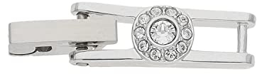 Swarovski Uhrenarmband Bracelet Extender für Angelic Armband, Glas, Blau, Silber, 22.2 mm x 5.1 mm