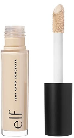 e.l.f. 16HR Camo Concealer, Full Coverage & Highly Pigmented, Matte Finish, Medium Neutral, 0.203 Fl Oz (6mL)
