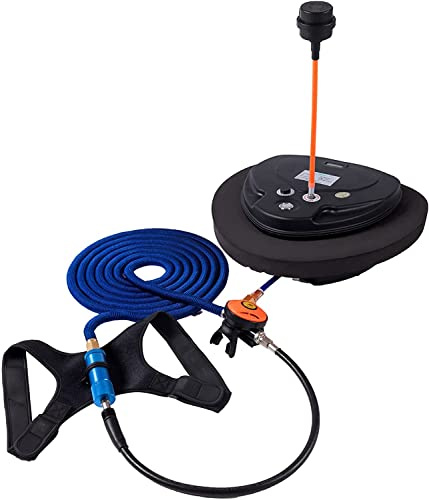 DGLUYUDV SyStème de Plongée Portable et Rechargeable de 5.5 Heures, Compresseur d'air étanche avec Tuyau de 12 m et Régulateur de Respiration pour Adulte Plongée sous-Marine et Pêche