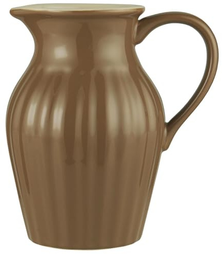IB Laursen Kanne 1,7 Liter Mynte Hazelnut Braun Keramik Geschirr Karaffe Krug