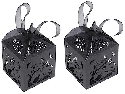 Gatuida 50pcs Halloween Candy Können Boxen Hohl Zweig Design Für Party Favor Karneval Decor