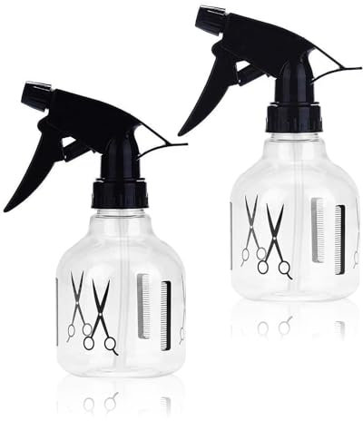 JMOOT Sprühflasche Haare Klein 250ml Kleine Wasser Sprühflasche Pflanzen Kunststoff Wassersprühflasche Spray Bottle für Blumen-2 Stücke