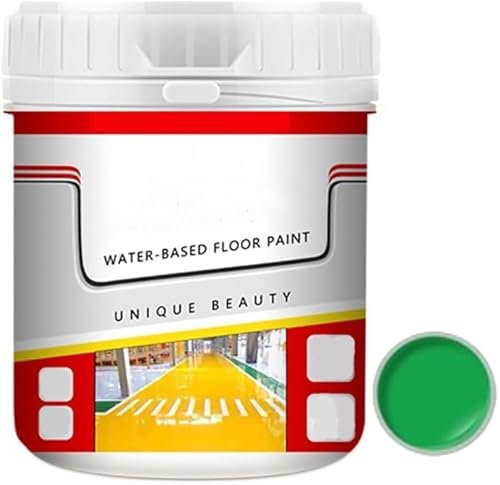 Generic Nante Wind, vernice per pavimenti antiscivolo a base d'acqua, ad asciugatura rapida, 500 g, bianco, verde, giallo, rosa, blu, rosso, nero, semi-lucido, impermeabile, per interni/esterni