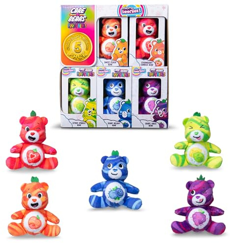 Micro Teenies Care Bears Fruit Friends 5-Pack