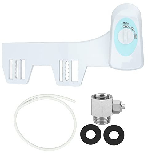 Topincn Bidet Attachment per il Bagno, Bidot Water Sedile Attacco Intelligente per la Toilette Delicata Self di Autorizzazione Spruzzatore Non Elettrico Bidet Allegato per Uomini (1/2)